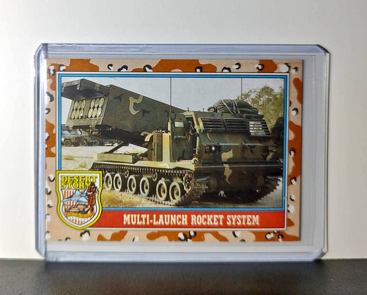 Multiple Launch Rocket System 1991 Topps Desert Storm #163 Card