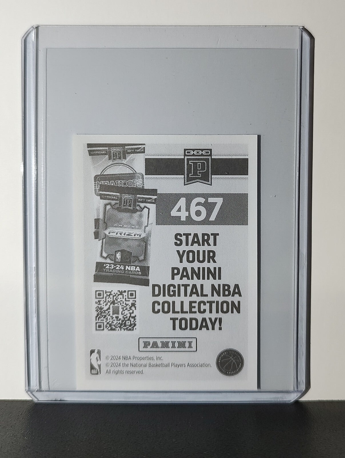 Jeremy Sochan 2024-25 Panini NBA #467 Sticker Card San Antonio Spurs