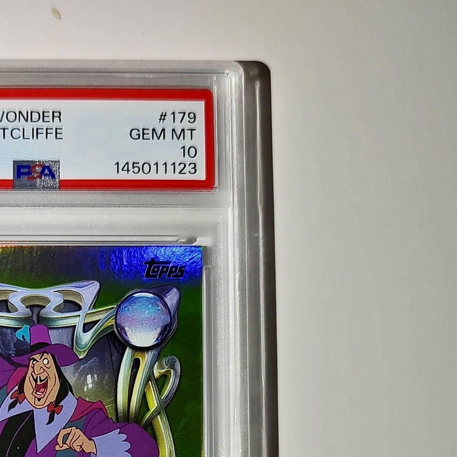 Governor Ratcliffe 2025 Topps Disney Wonder #179 Card Pocahontas PSA 10