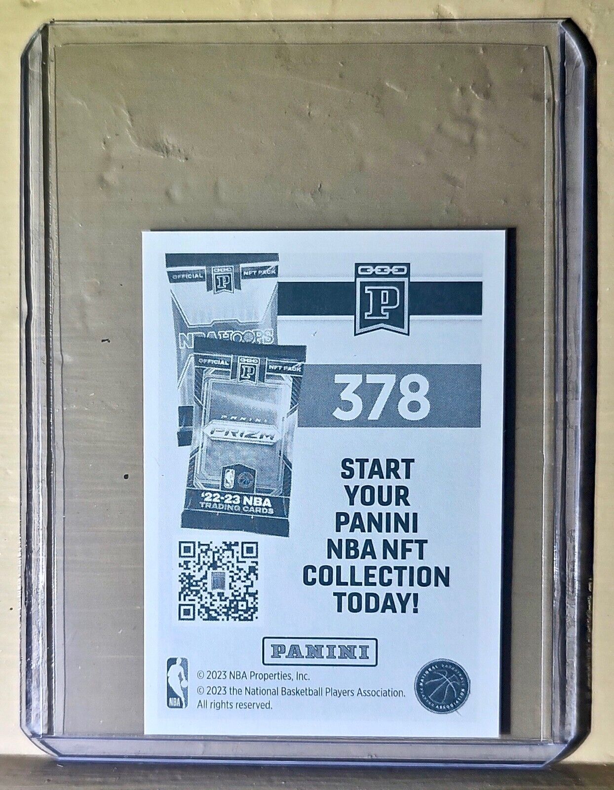 2023-24 Desmond Bane Panini NBA Basketball #378 Sticker Memphis Grizzlies