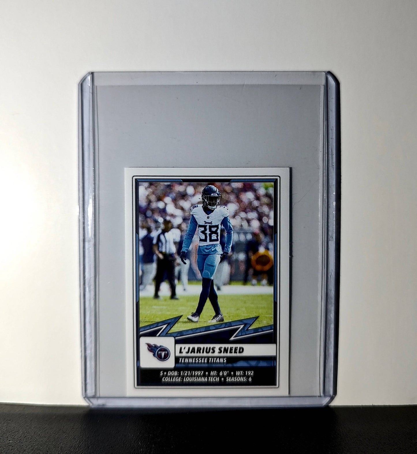 L'Jarius Sneed 2025 Panini NFL #227 Sticker Tennessee Titans