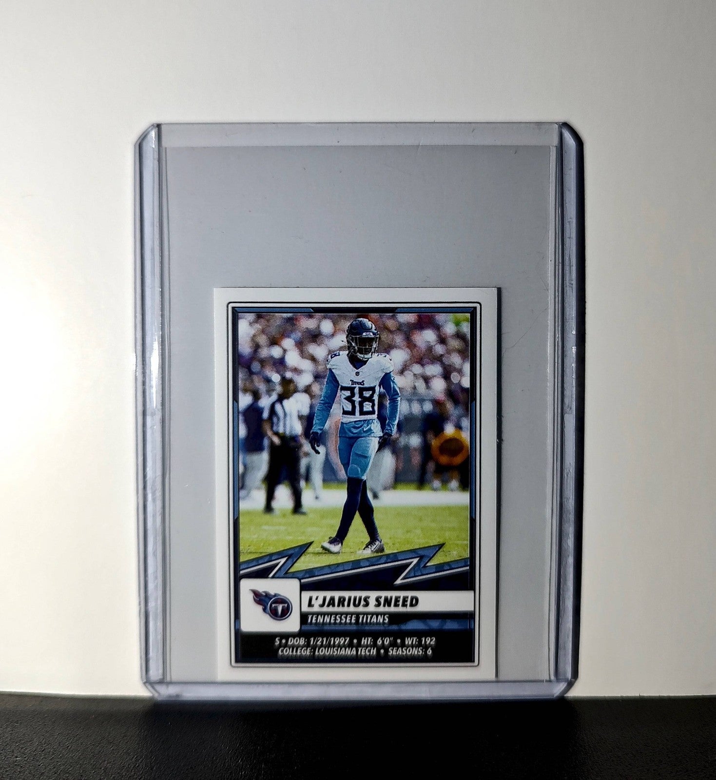 L'Jarius Sneed 2025 Panini NFL #227 Sticker Tennessee Titans