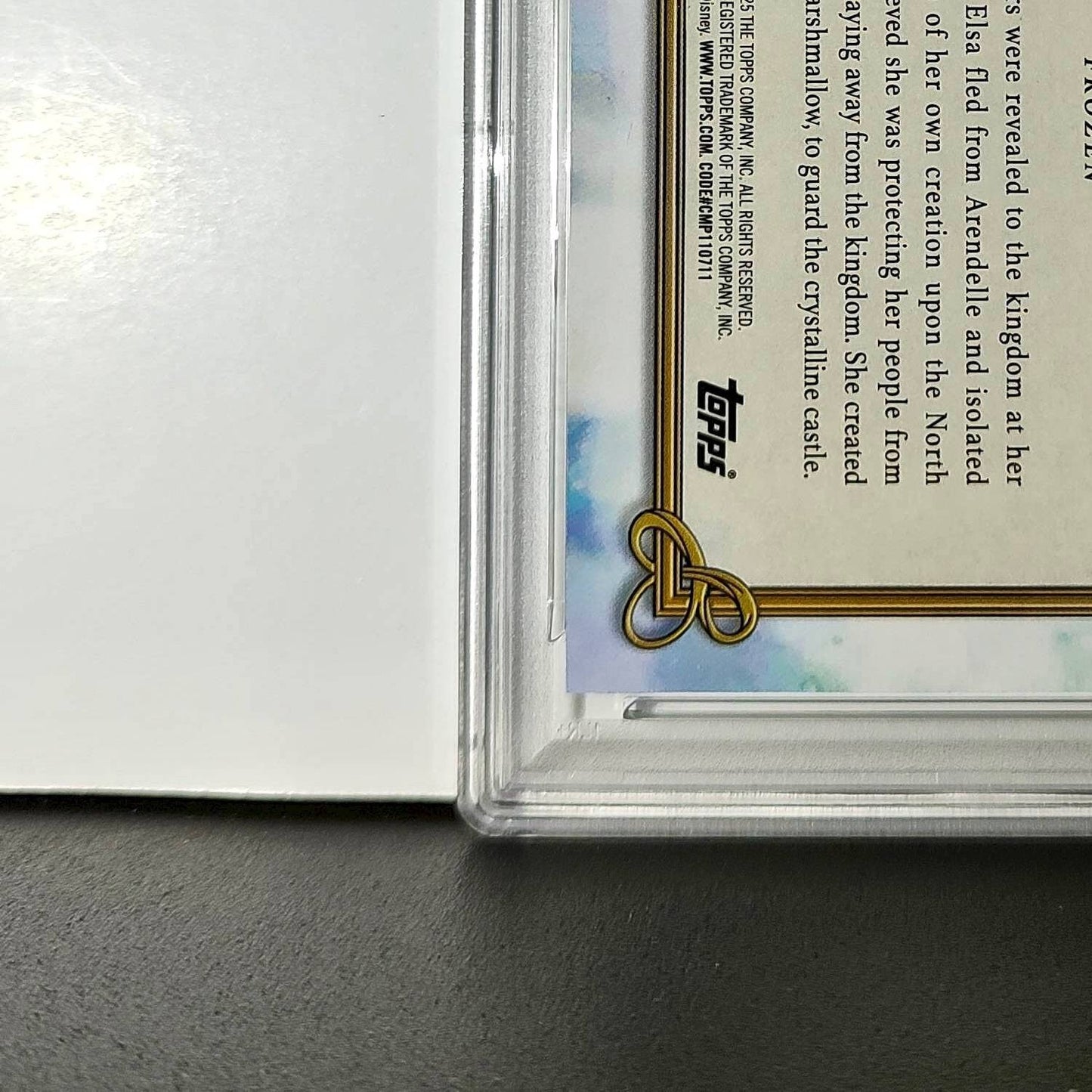 Elsa's Ice Palace 2025 Topps Disney #C-18 Card Frozen PSA 10