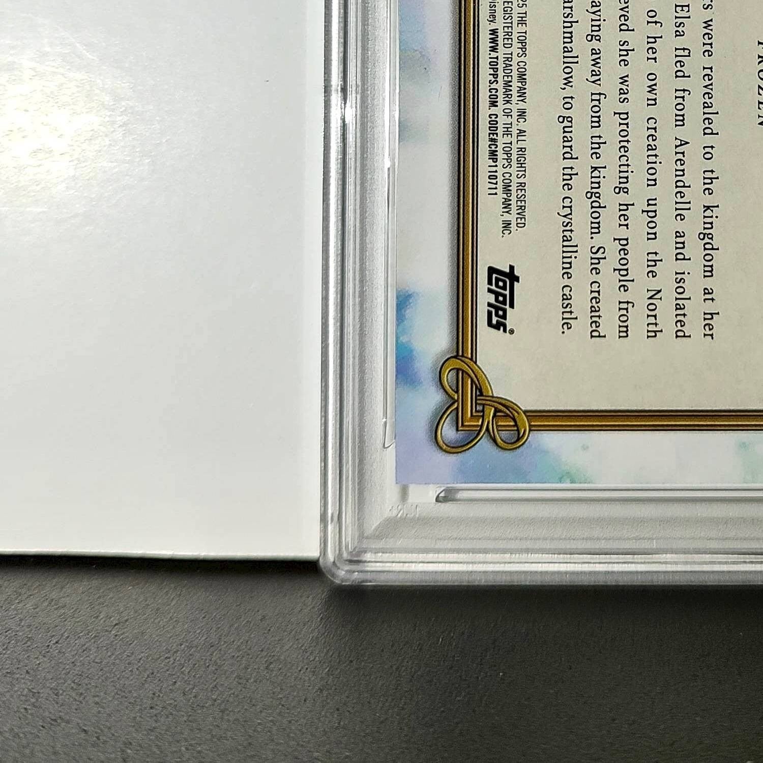 Elsa's Ice Palace 2025 Topps Disney #C-18 Card Frozen PSA 10