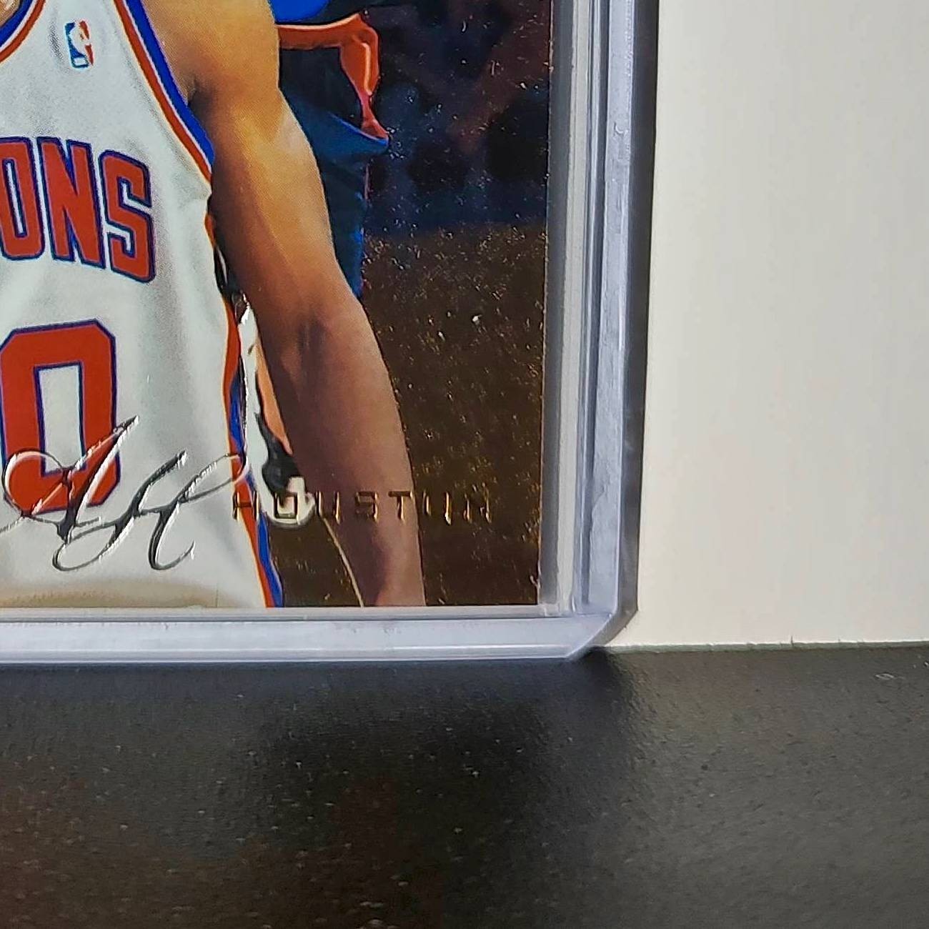 Allan Houston 1995-96 Flair NBA #38 Card Detroit Pistons
