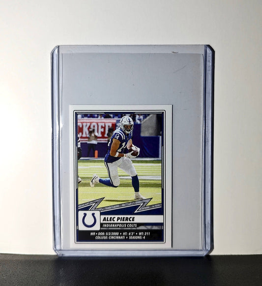 Alec Pierce 2025 Panini NFL #189 Sticker Indianapolis Colts