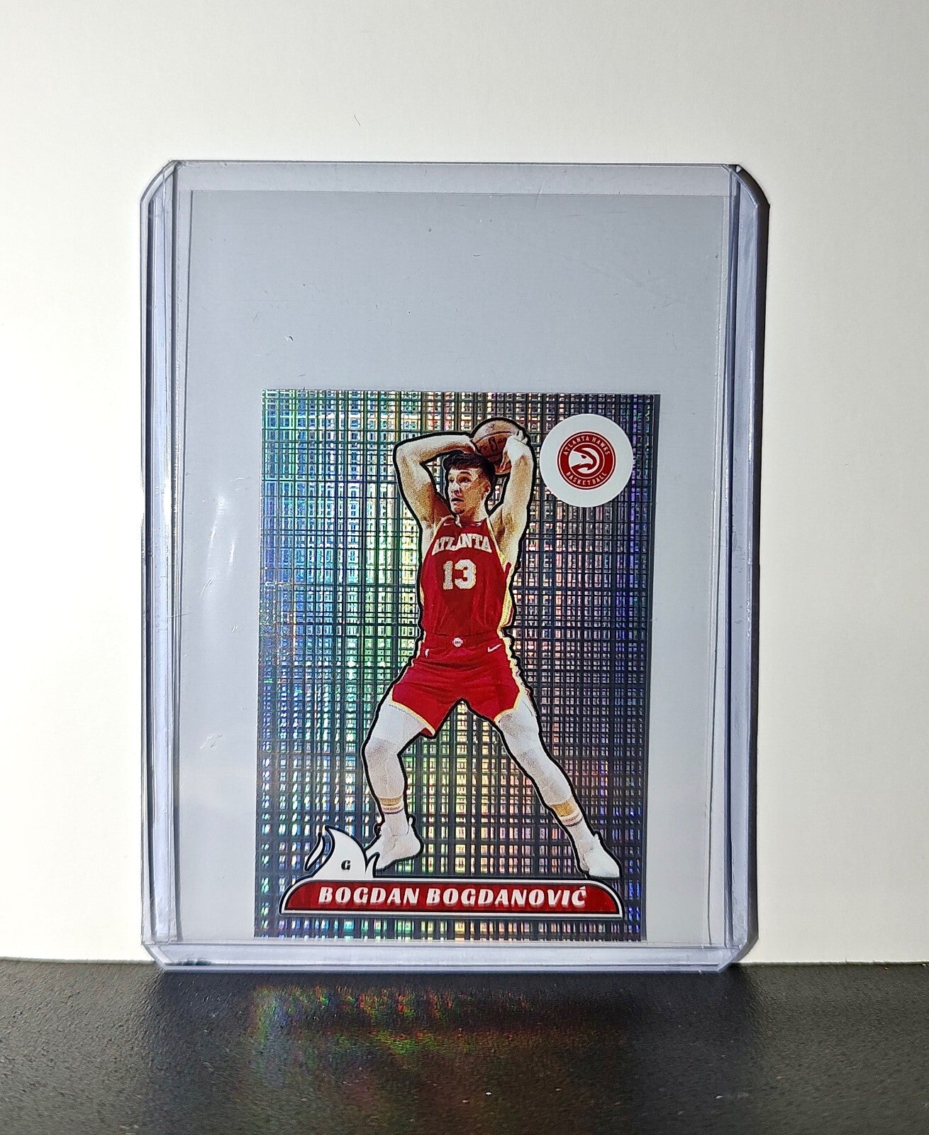 Bogdan Bogdanović 2024-25 Panini NBA #108 Sticker Card Atlanta Hawks