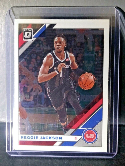 Reggie Jackson 2019-20 Panini Donruss Optic #106 Basketball Card