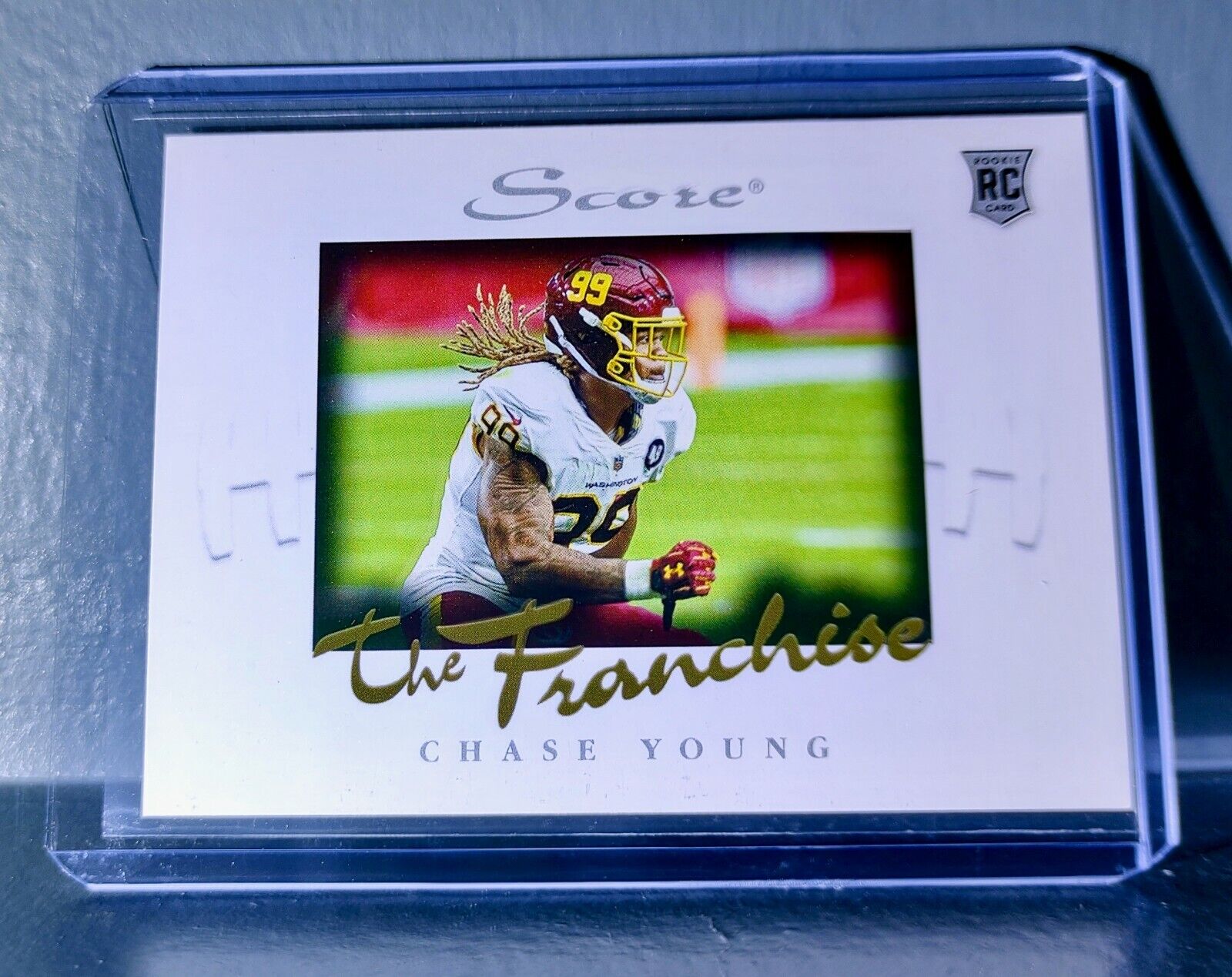 Chase Young 2020 Panini NFL Instant Score The Franchise #6 Card 1/1251