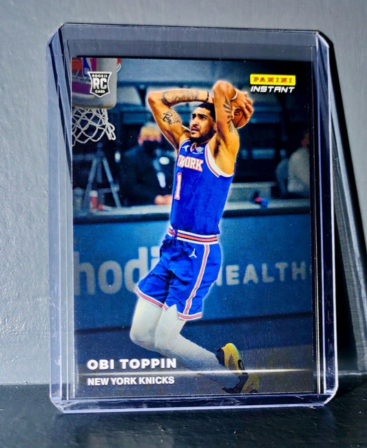 Obi Toppin Rookie Spotlight 2020-21 Panini NBA #8 Basketball Card 1 of 1397