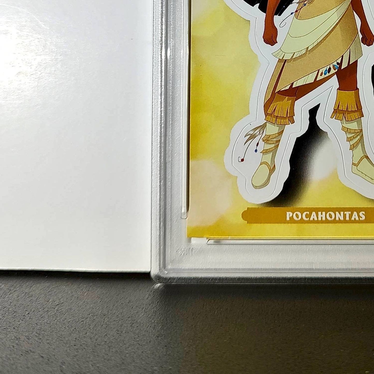 Pocahontas 2025 Topps Disney #ES-17 Enchanted Sticker Card Pocahontas PSA 9