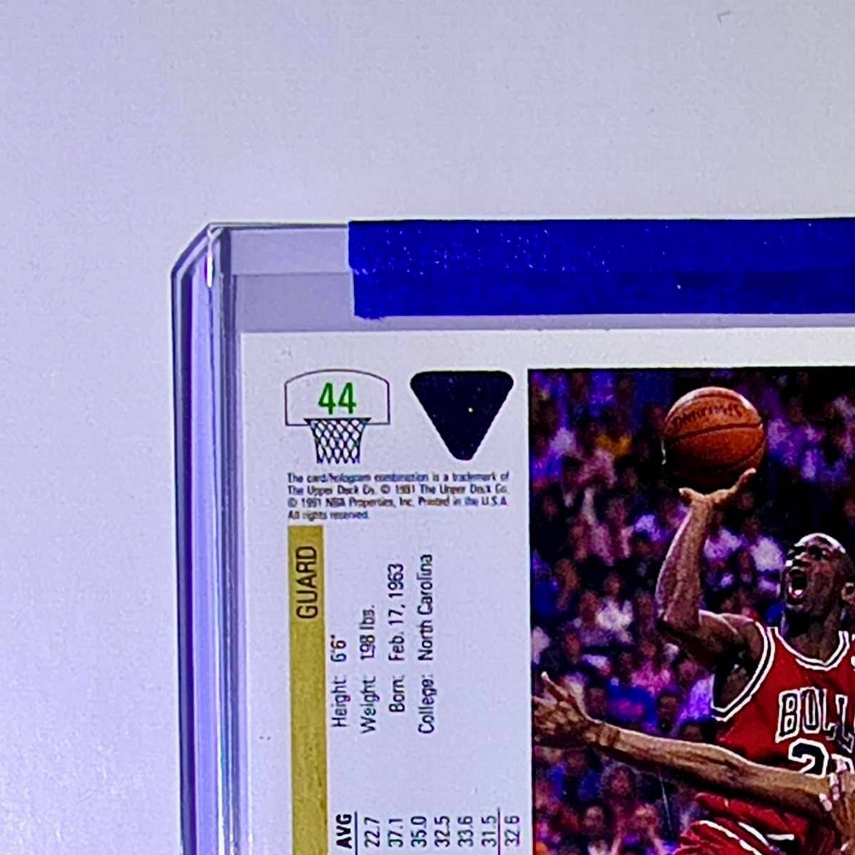 Michael Jordan 1991-92 Upper Deck #44 Basketball Card Chicago Bulls
