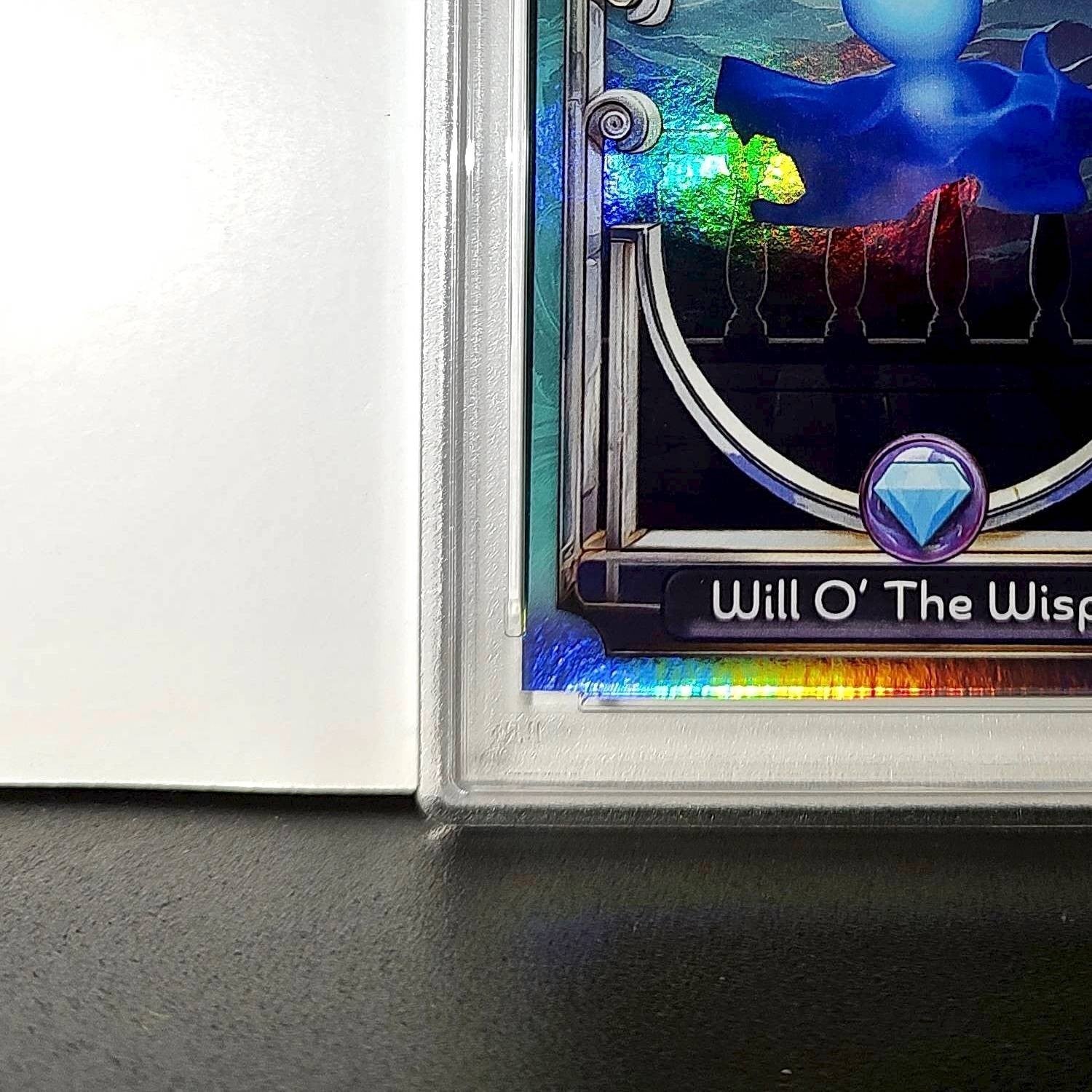 Will O' The Wisps 2025 Topps Disney Wonder #146 Diamond Card Brave PSA 9