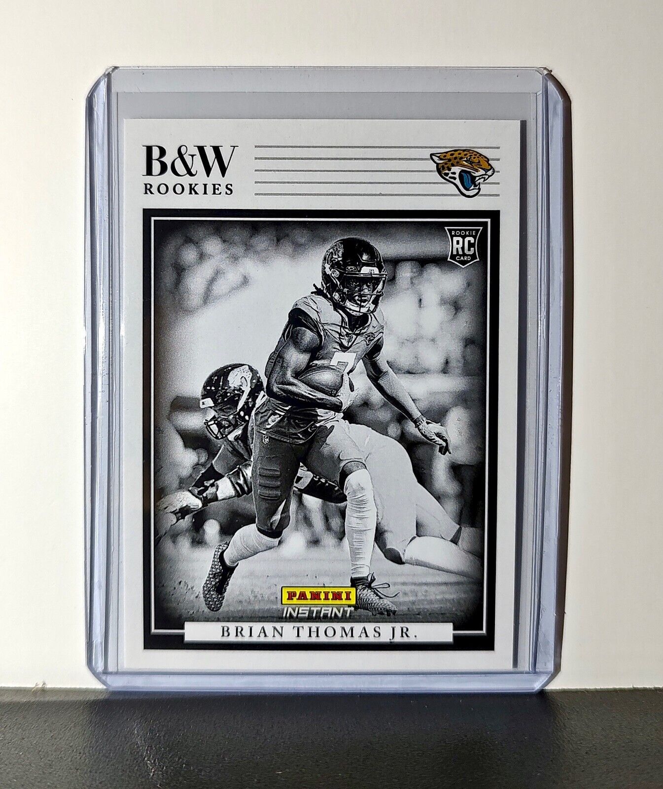 Brian Thomas Jr Rookie 2024 Panini NFL 17 Black & White Rookies Jaguars 1 of 680