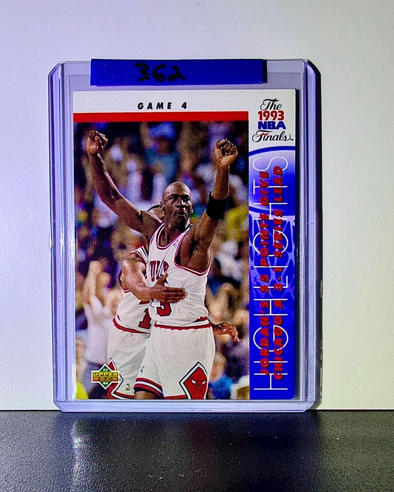 Michael Jordan 1993-94 Upper Deck NBA Finals #201 Basketball Card Chicago Bulls