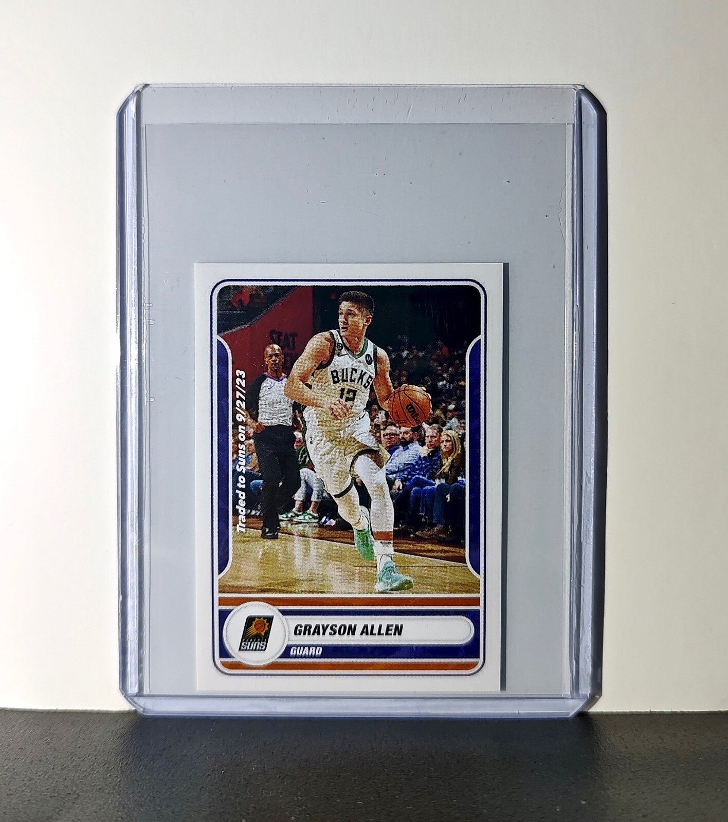 Grayson Allen 2023-24 Panini NBA #431 Sticker Card Phoenix Suns