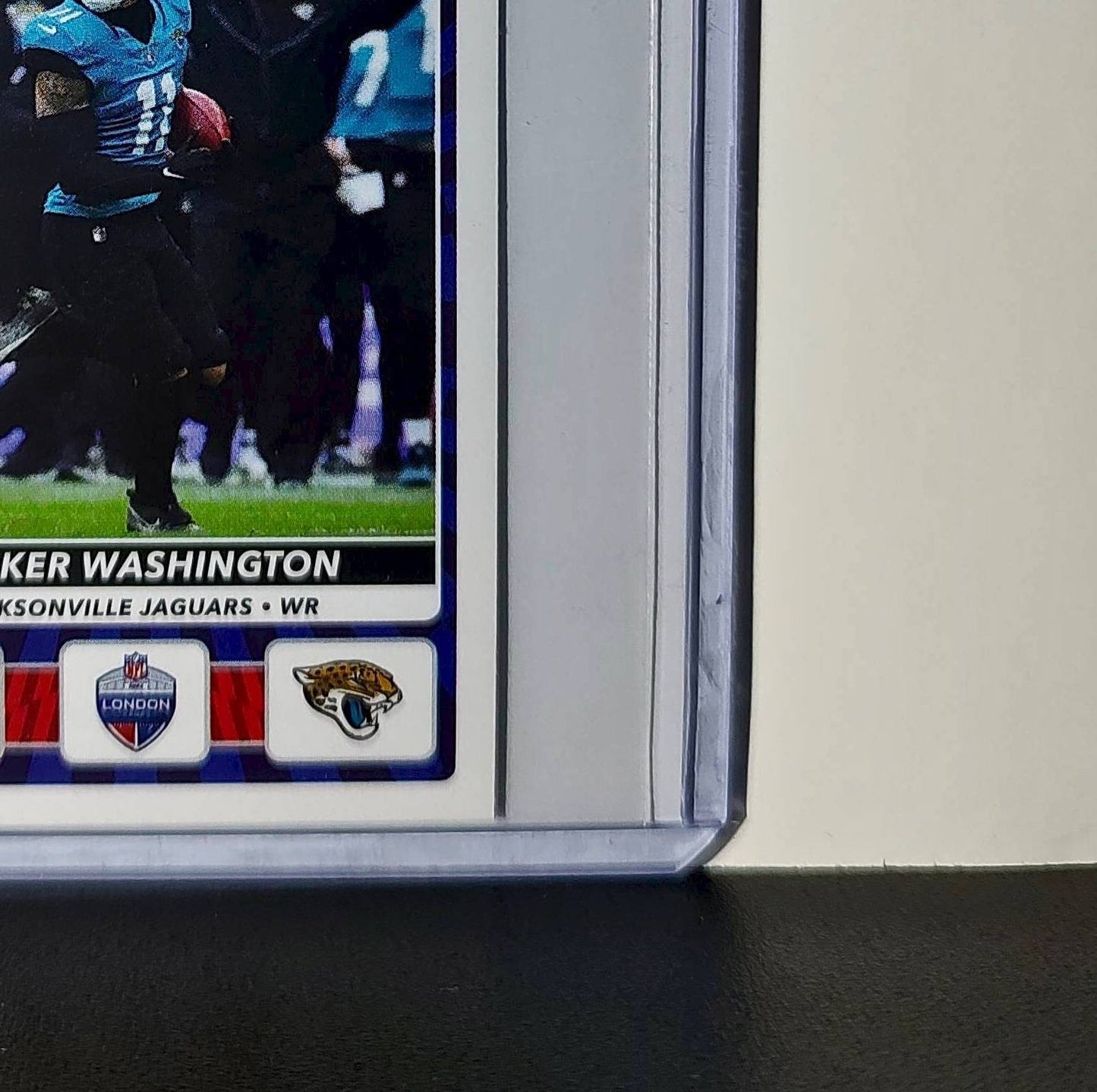 Parker Washington 2025 Panini NFL #15 London Games Sticker