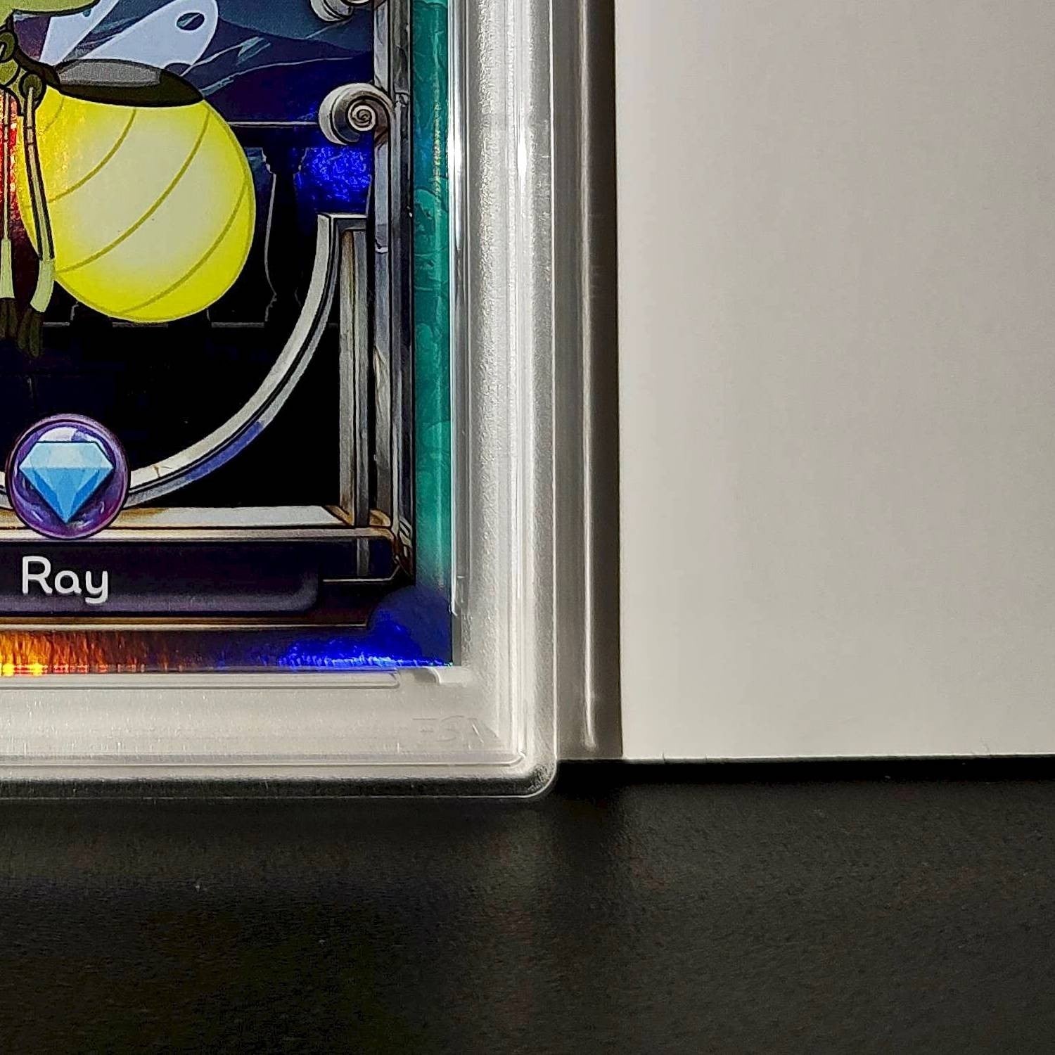 Ray 2025 Topps Disney Wonder #141 Diamond Card The Princess and the Frog PSA 9