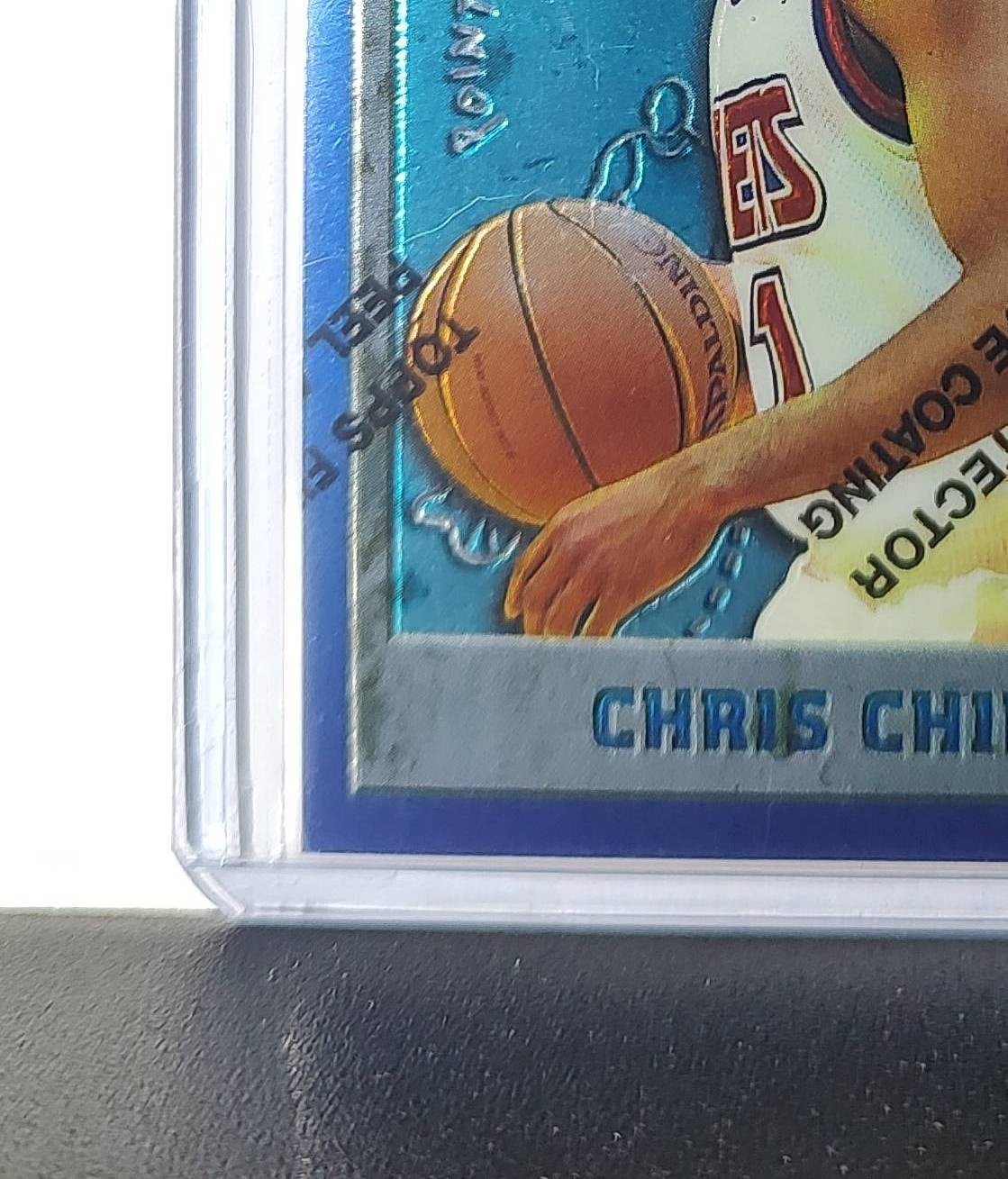 Chris Childs 1995-96 Topps Finest NBA #188 Card New Jersey Nets