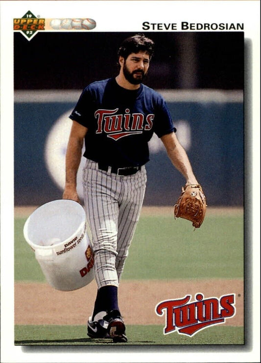 Steve Bedrosian 1992 Upper Deck MLB #622 Baseball Card Minnesota Twins