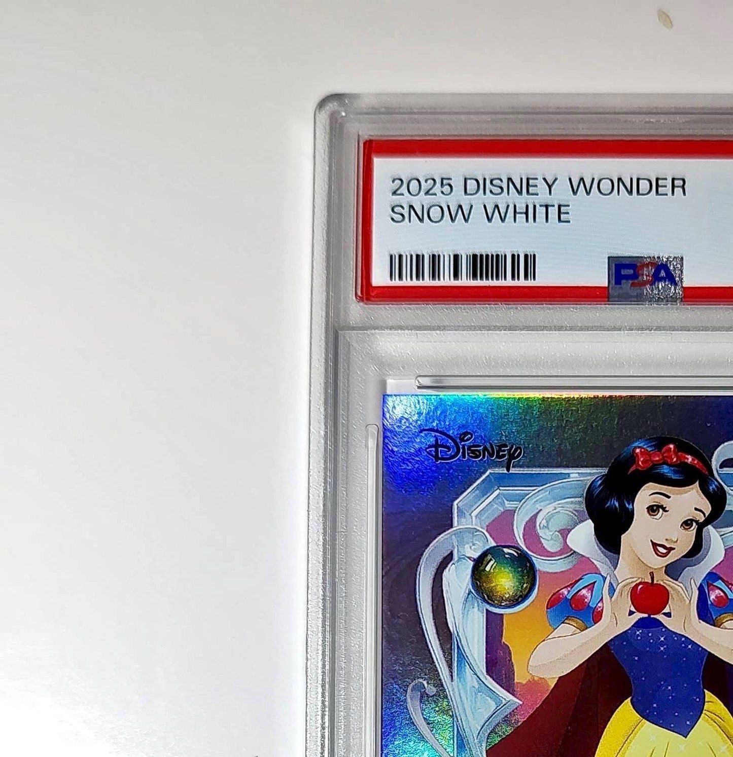 Snow White  2025 Topps Disney Cartoon Princess #151 Card PSA 8