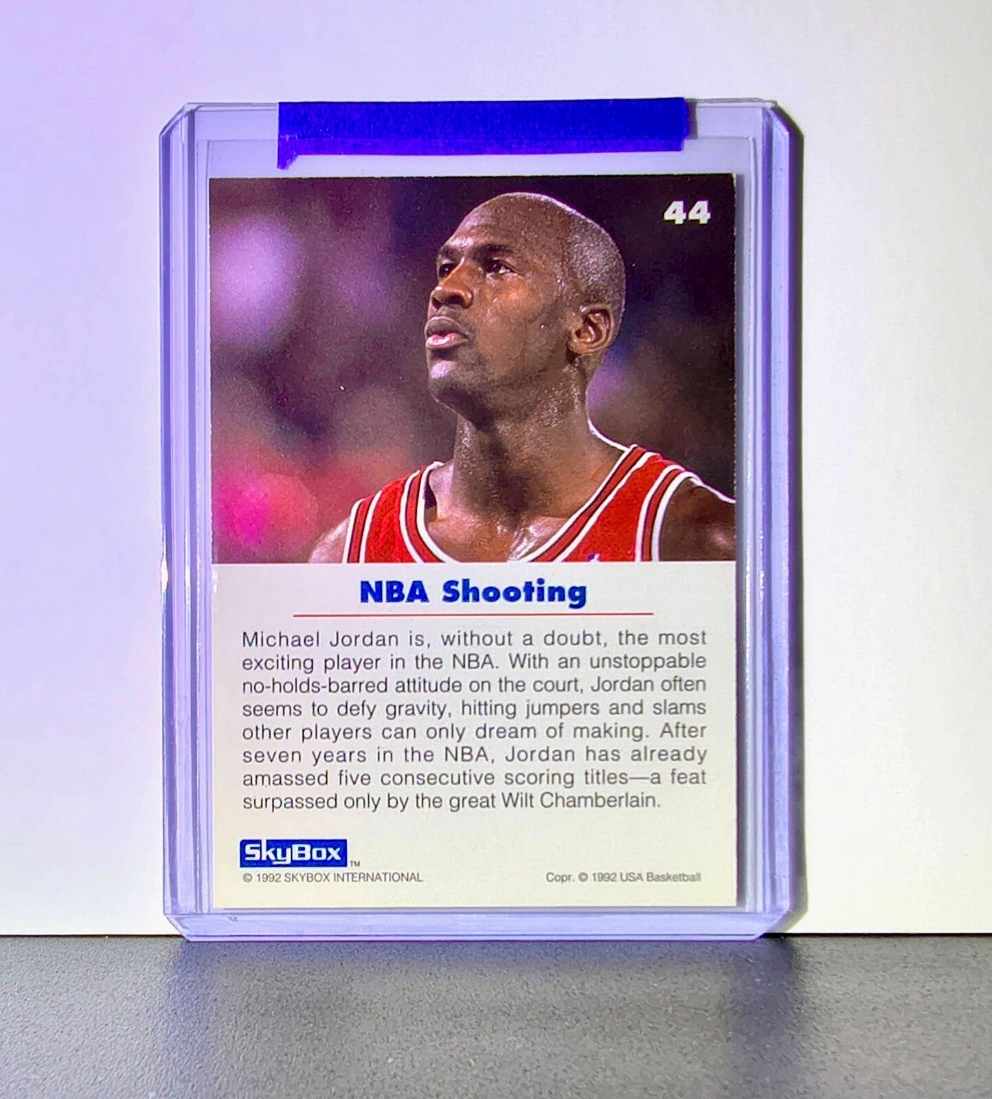 Michael Jordan 1992-93 Skybox USA Basketball #44 Basketball Card Chicago Bulls