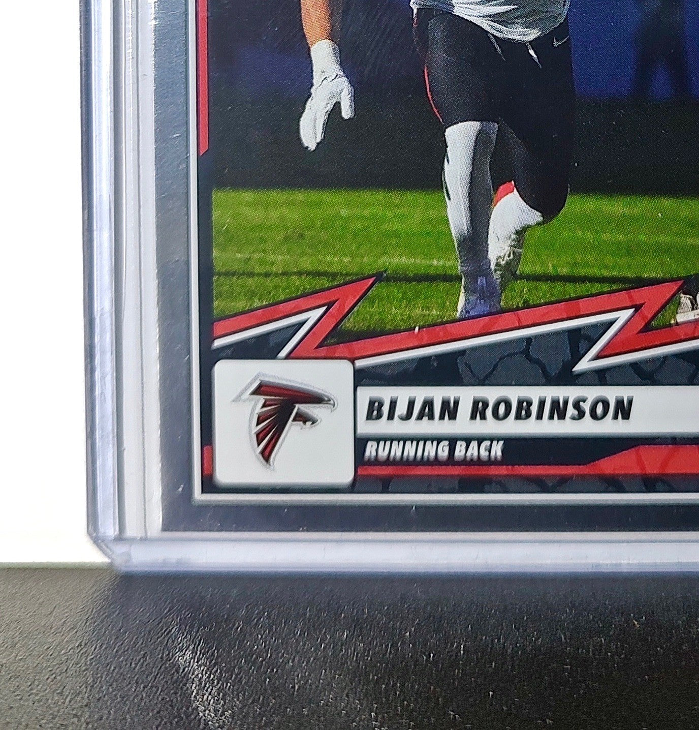Bijan Robinson 2025 Panini NFL #31 Foil Sticker Card Atlanta Falcons