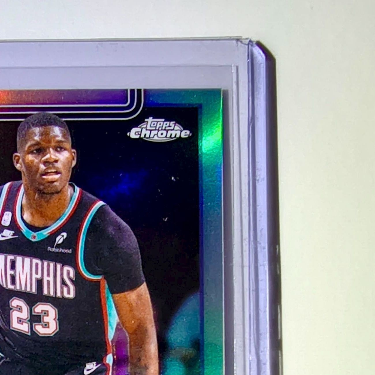 Cedric Coward Rookie 2025-26 NBA Topps Chrome Update Refractor #161 Grizzlies