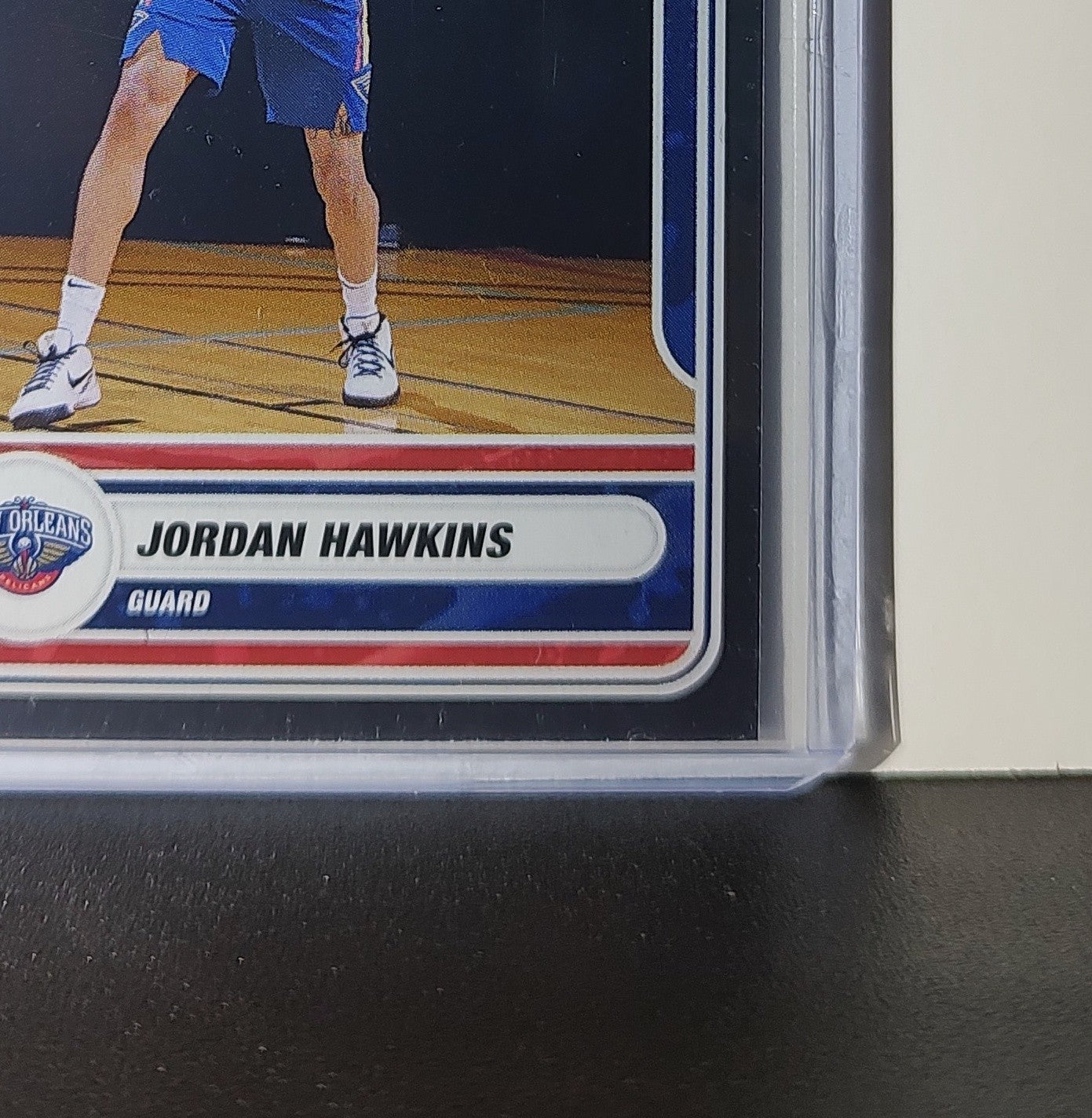 Jordan Hawkins Rookie 2023-24 Panini NBA Sticker Foil Card #83 Pelicans