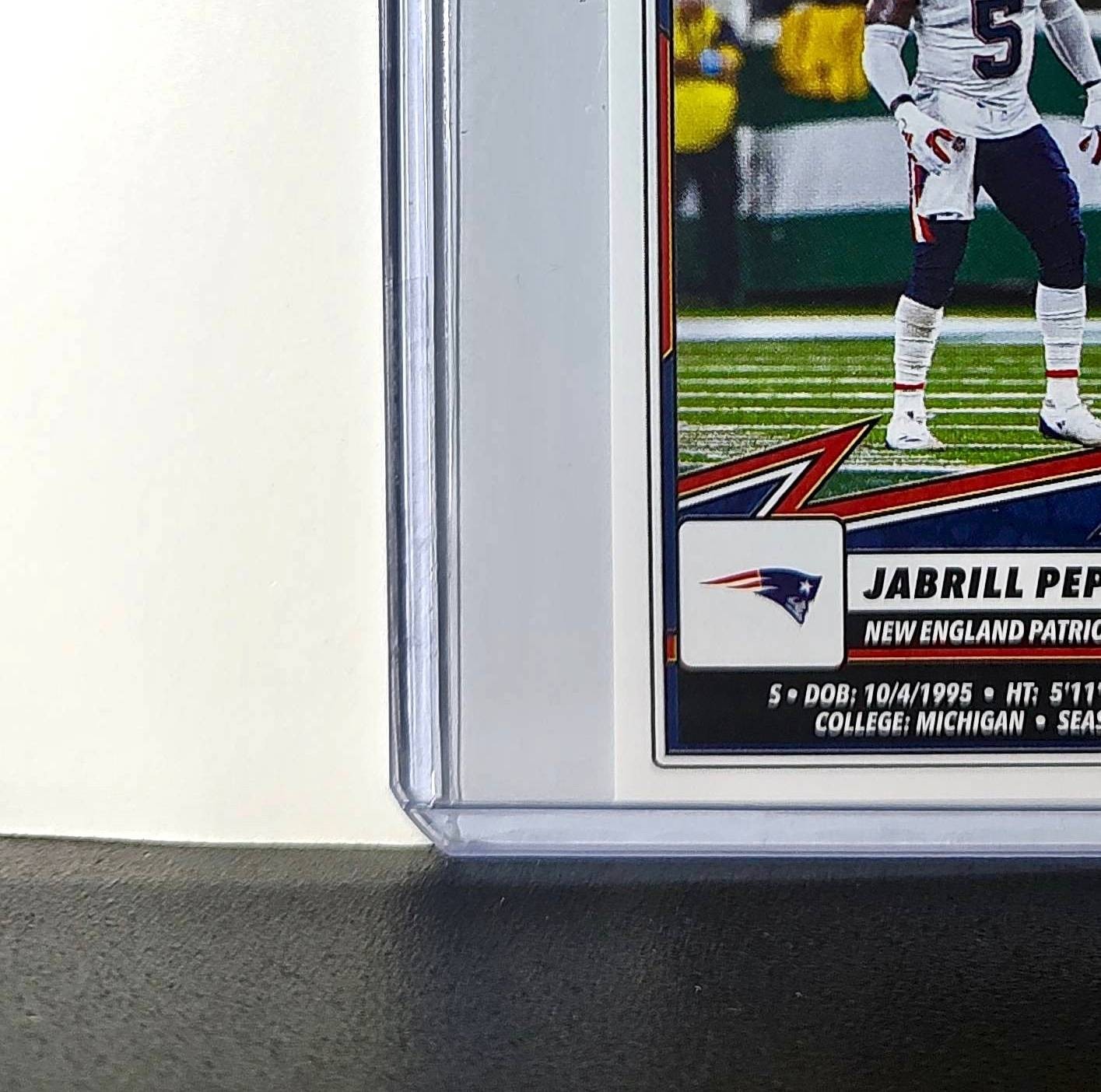 Jabrill Peppers 2025 Panini NFL #84 Sticker New England Patriots