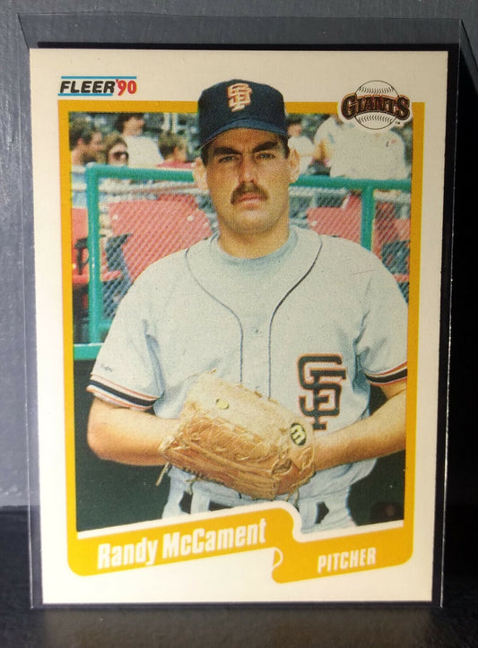 1990 Randy McCament Fleer Baseball Card #64