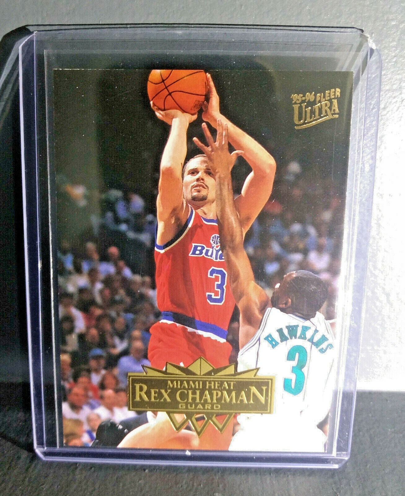 1995-96 Rex Chapman Fleer Ultra #93 Basketball Card