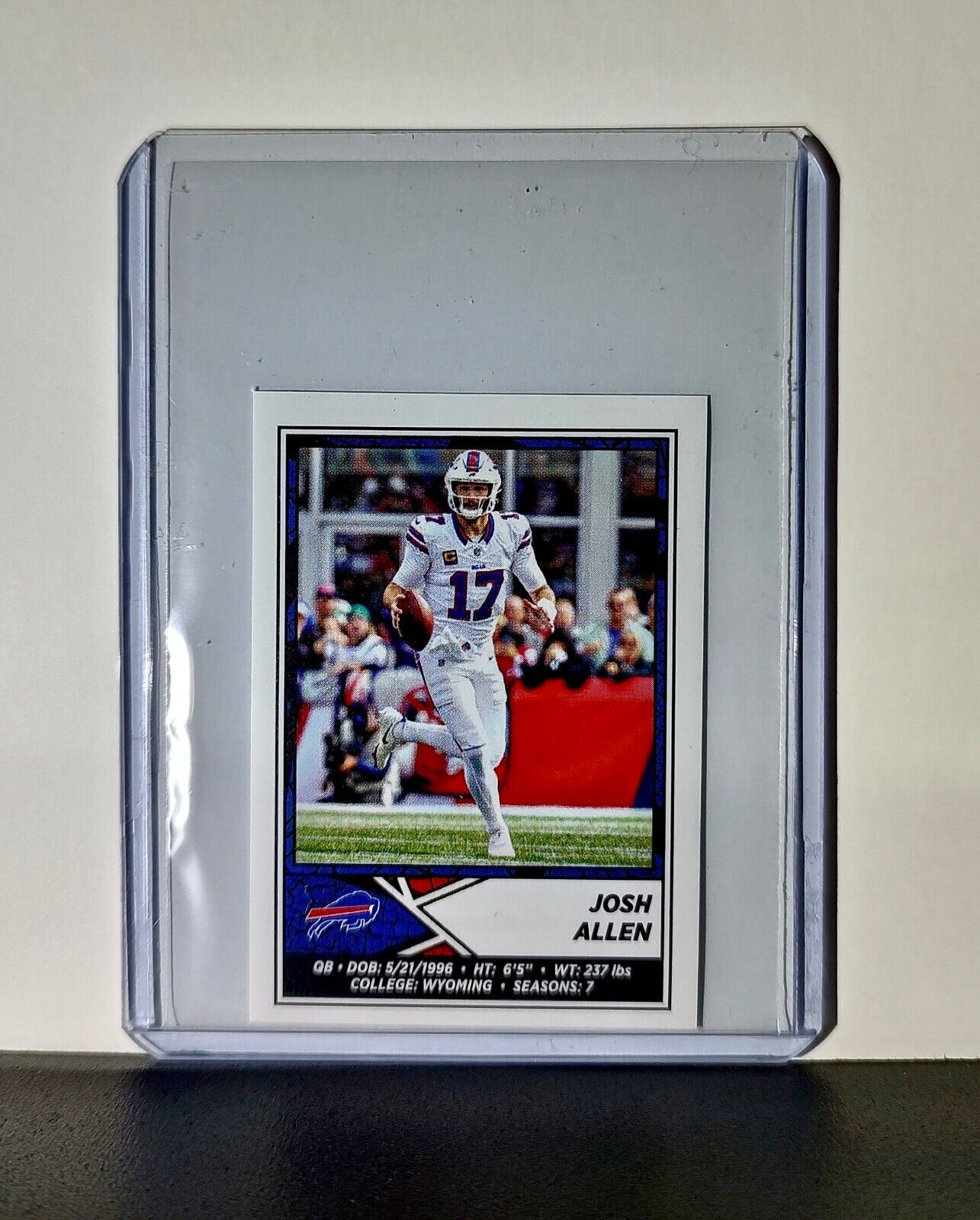 Josh Allen 2024 Panini NFL Sticker #43 Buffalo Bills