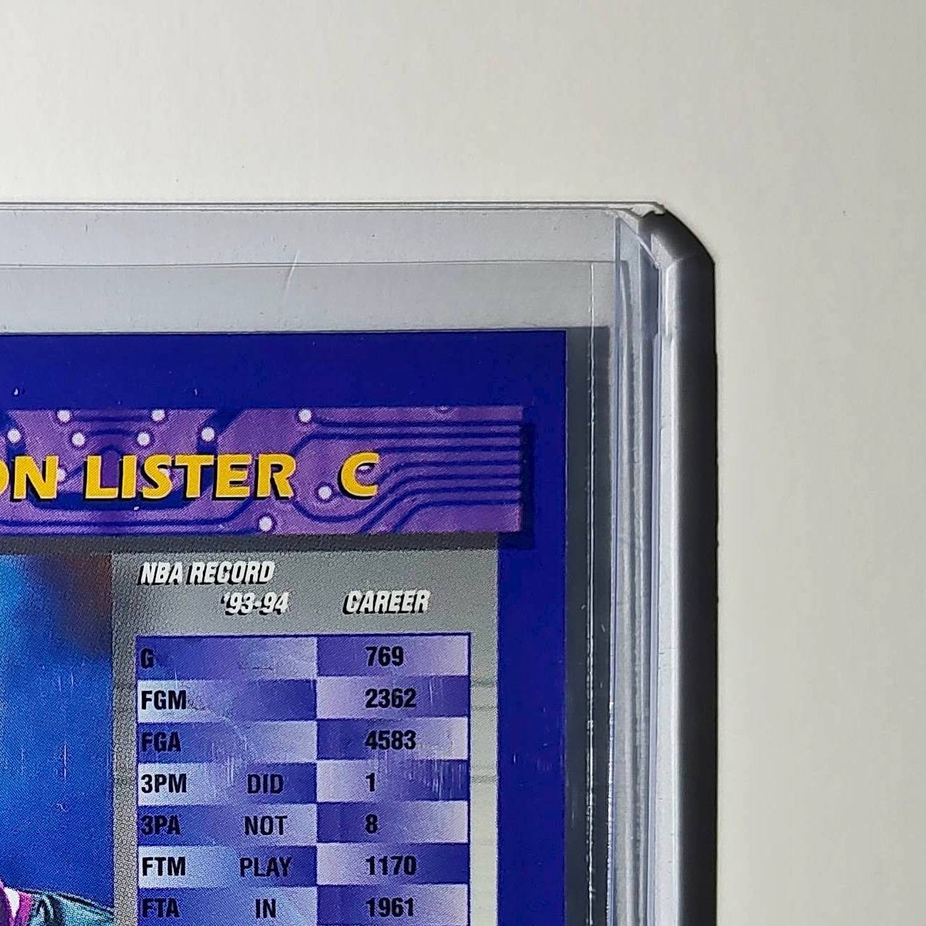 Alton Lister 1994-95 Topps Finest #297 Basketball Card