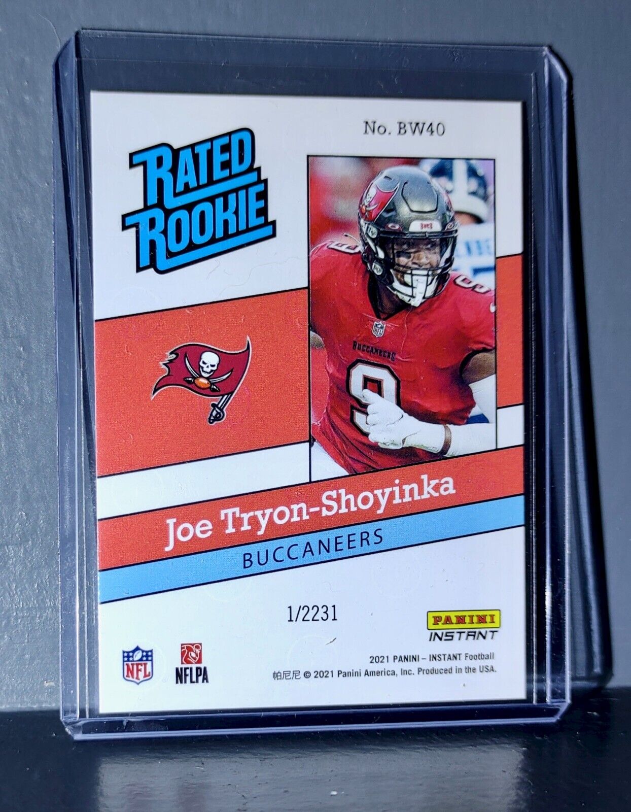 Joe Tryon-Shoyinka 2021 Panini NFL Rated Rookie Retro #40 Rookie Card 1/2231