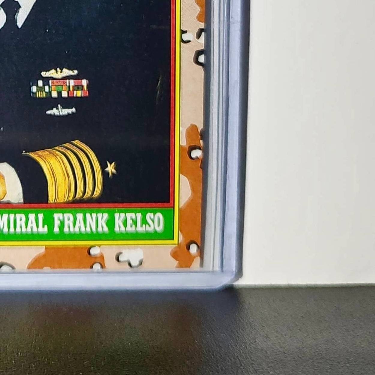 Admiral Frank Kelso 1991 Topps Desert Storm #6 Card