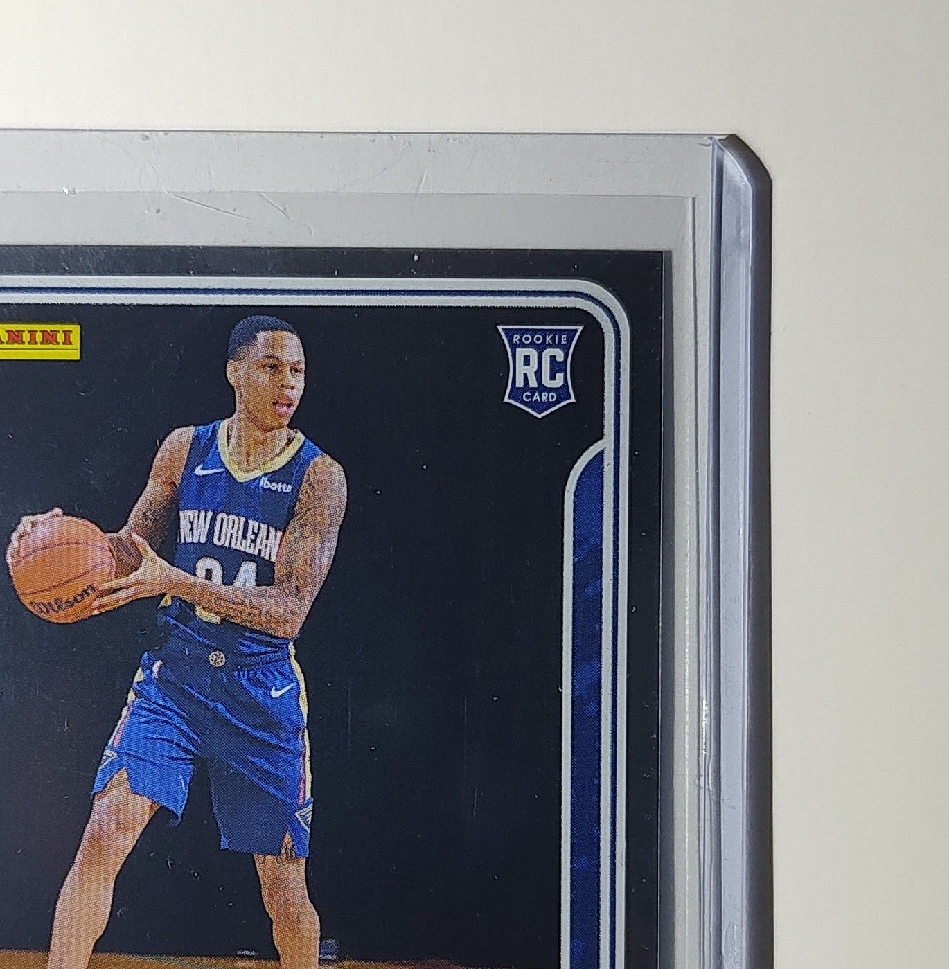 Jordan Hawkins Rookie 2023-24 Panini NBA Sticker Foil Card #83 Pelicans