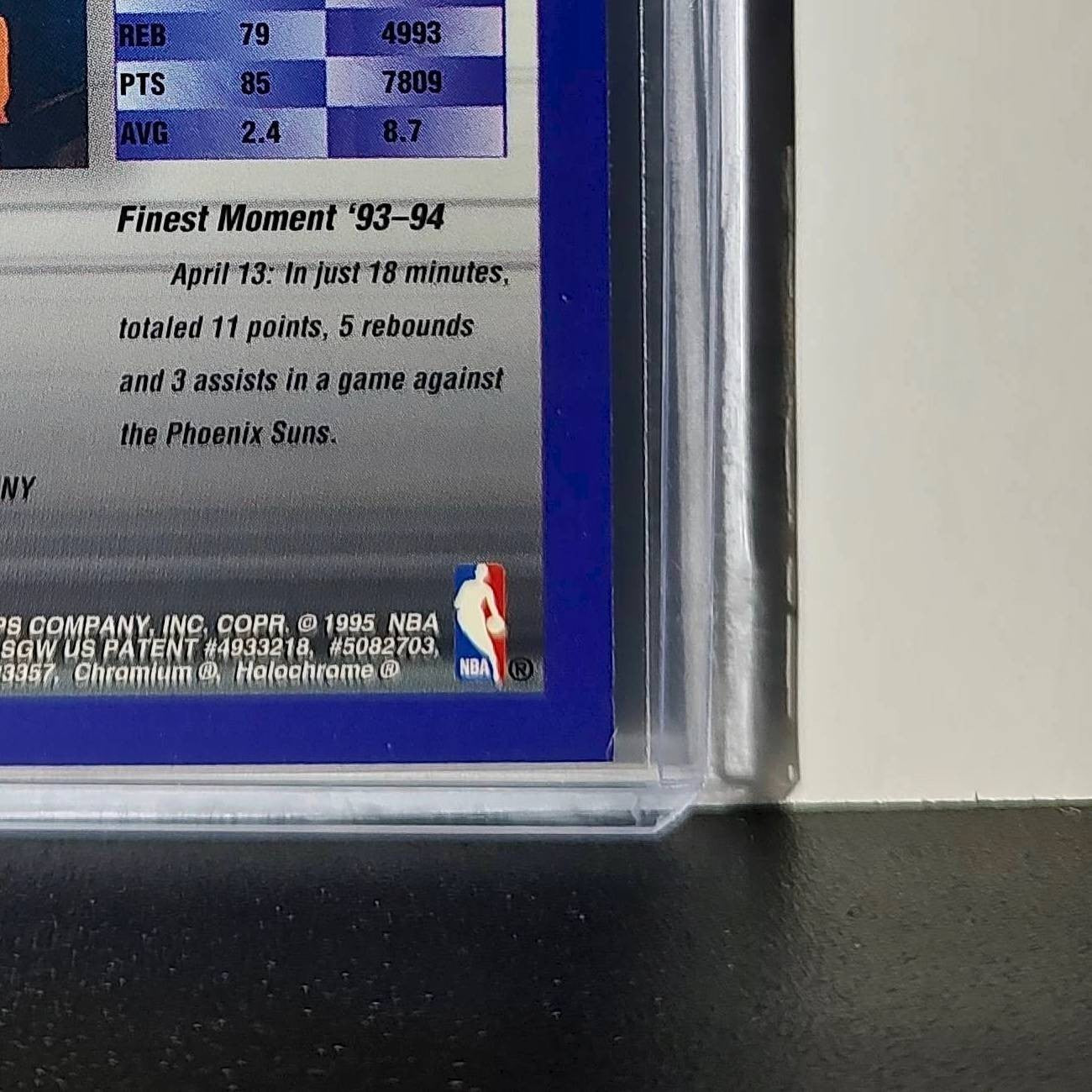 Danny Schayes 1994-95 Topps Finest #309 Basketball Card