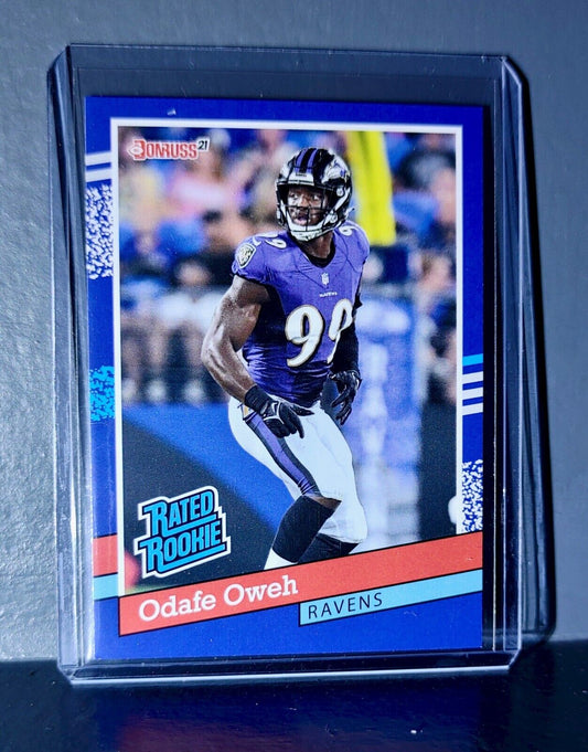 Odafe Oweh 2021 Panini NFL Rated Rookie Retro #39 Rookie Card 1/2231