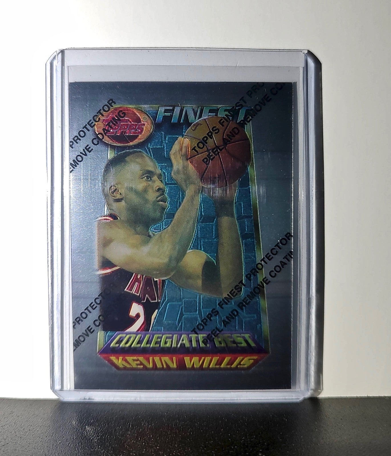 Kevin Willis 1994-95 Topps Finest #251 Collegiate Best