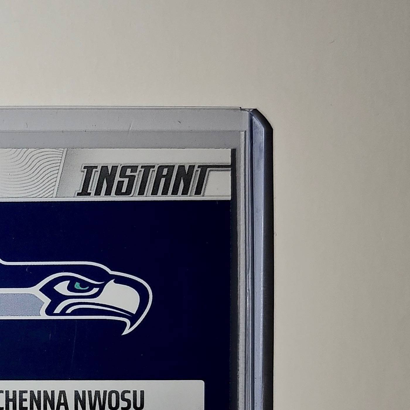 Uchenna Nwosu 2026 Panini NFL Super Bowl LIX Champions #18 Card Seattle Seahawks