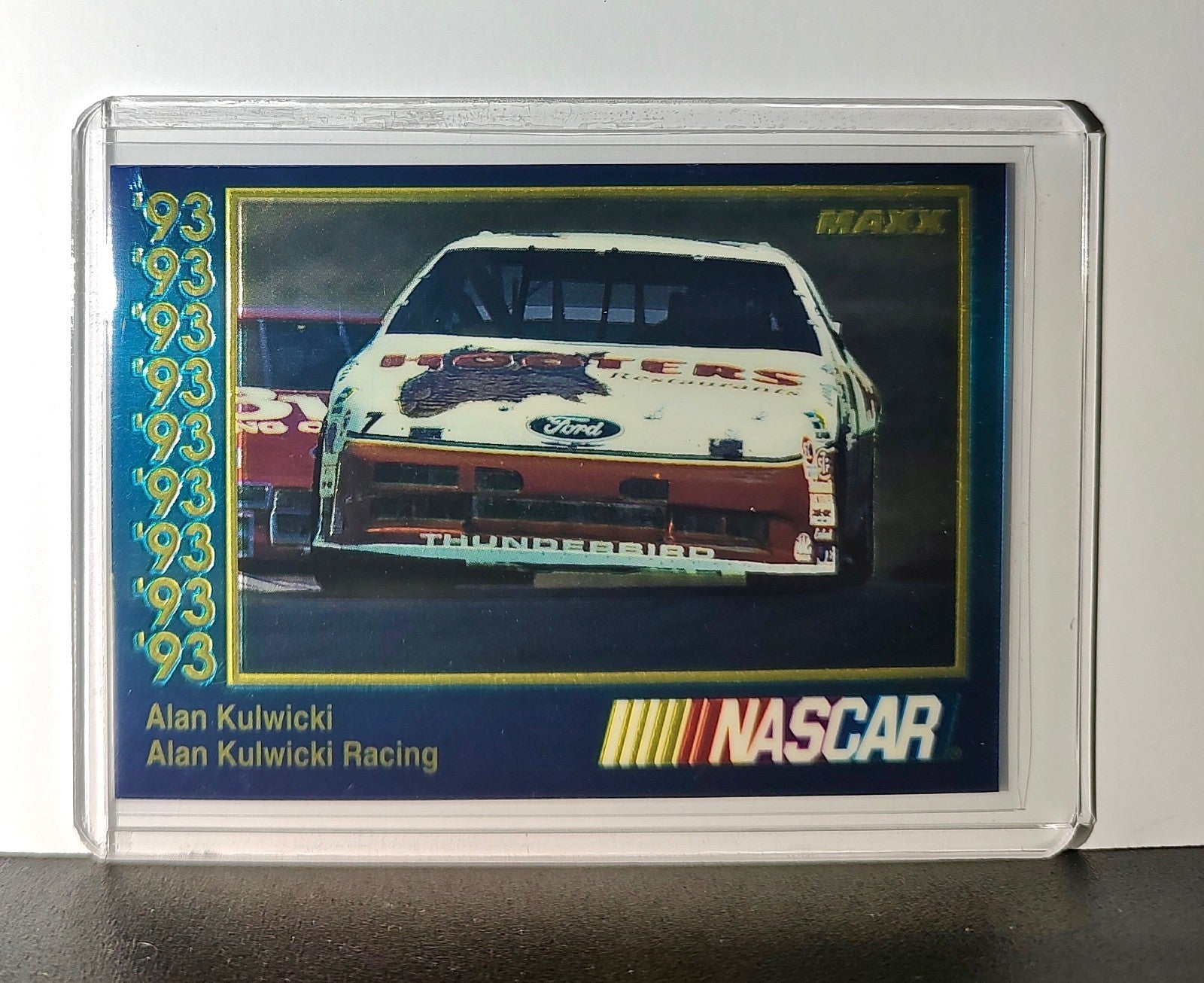 Alan Kulwicki 1993 Maxx Premier Plus Racing #20 NASCAR Card AK Racing