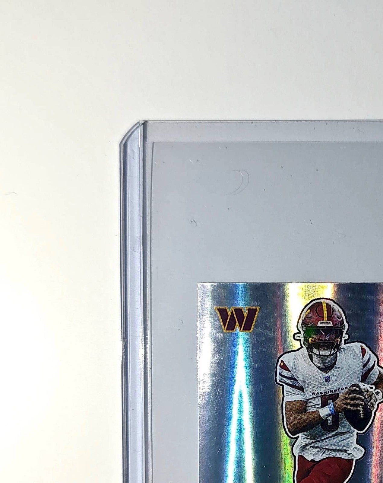 Jayden Daniels 2025 Panini NFL #343 Foil Sticker Commanders