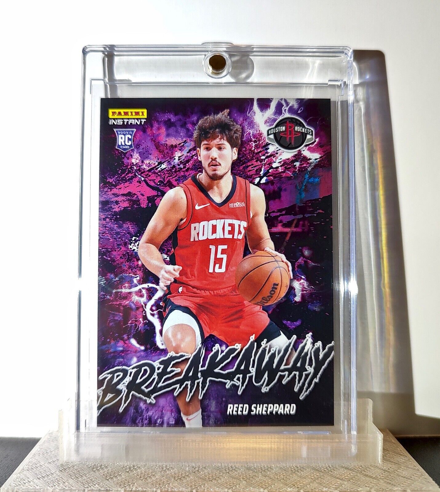 2024-25 Panini Instant NBA Breakaway Complete 18 Card Set in magnet cases 1/1355