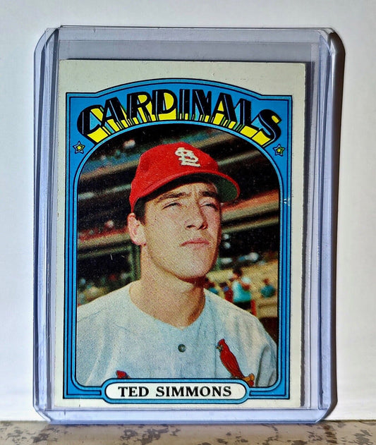 Ted Simmons 1972 Topps MLB #154 Baseball Card St. Louis Cardinals