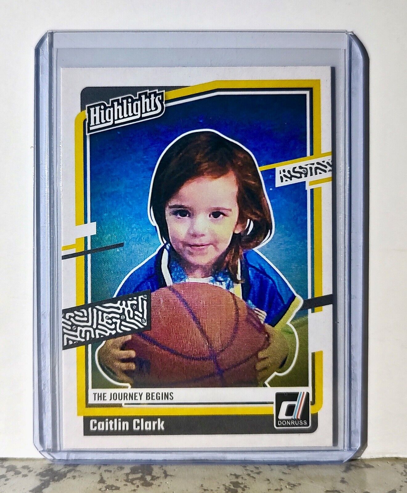 2024 Caitlin Clark Panini Donruss #H1 Highlights Basketball Card Iowa Hawkeyes