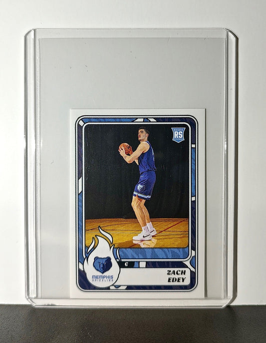 Zach Edey Rookie 2024-25 Panini NBA #380 Sticker Card Memphis Grizzlies
