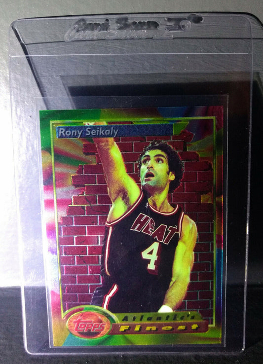 1993-94 Topps Finest Rony Seikaly #92 Atlantic's Finest Basketball Card