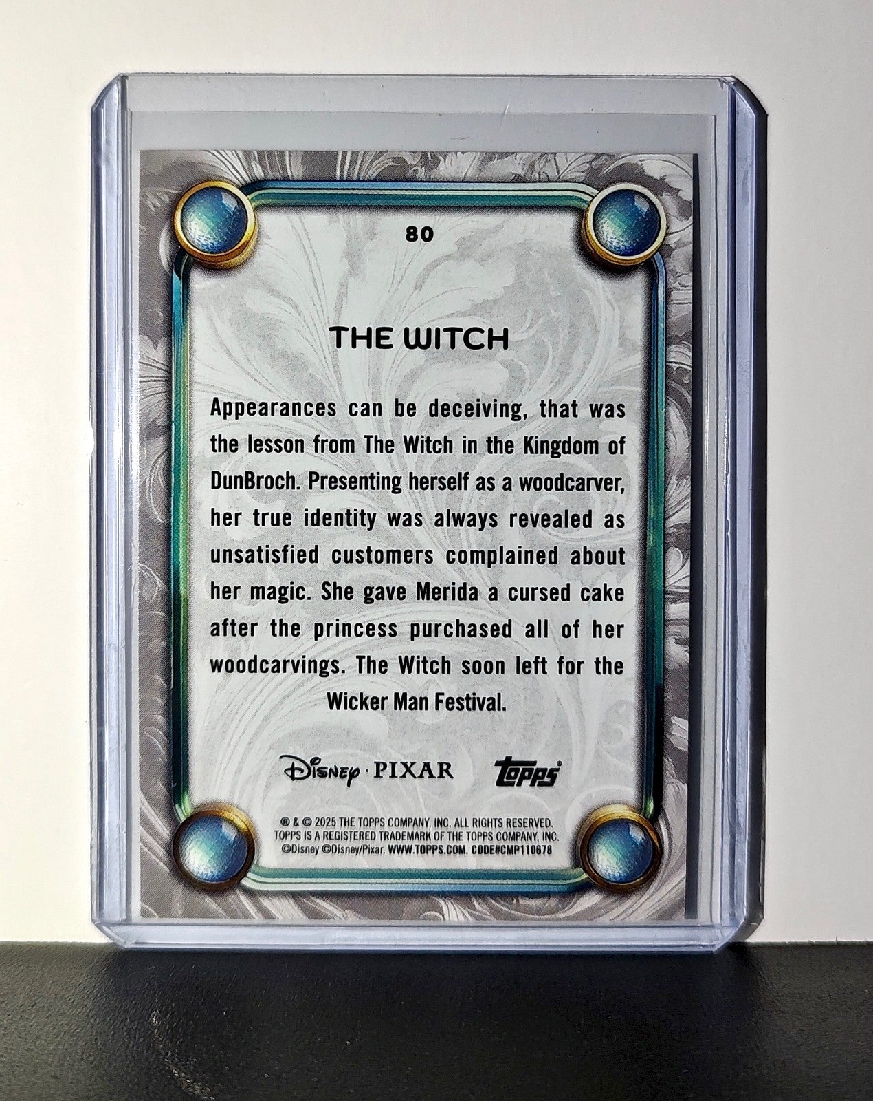 The Witch 2025 Topps Disney Wonder #80 Card Brave