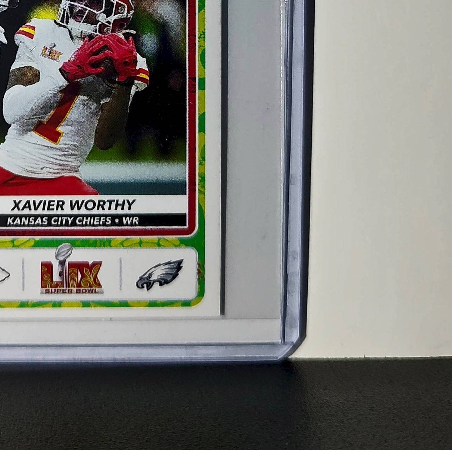 Xavier Worthy 2025 Panini NFL Super Bowl LIV #36 Sticker